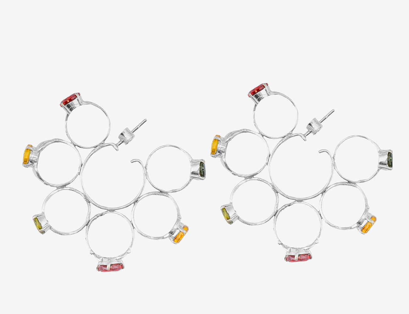 SILVER RINGS HOOPS