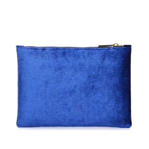 SCORPION EMBROIDERED CLUTCH BAG(BLUE)